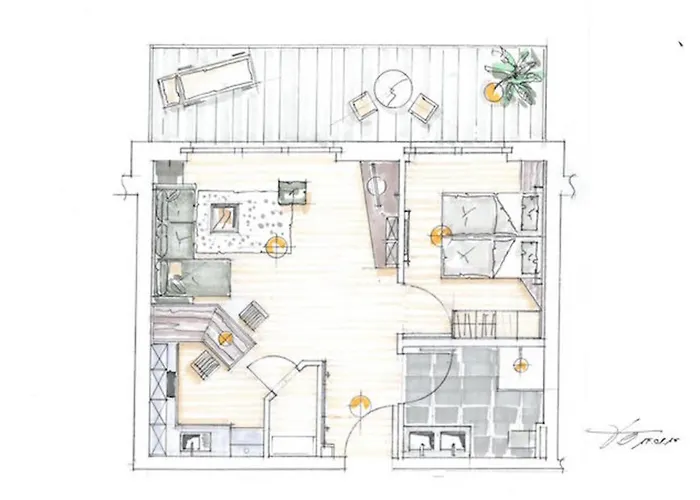 Haus Palais Am Ii, Whg 11 * 库克斯港